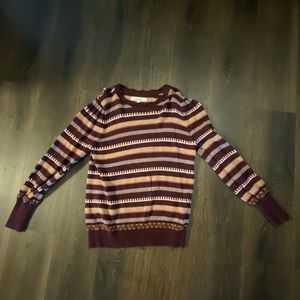Loft Purple/Pink Sweater, Size Large!
